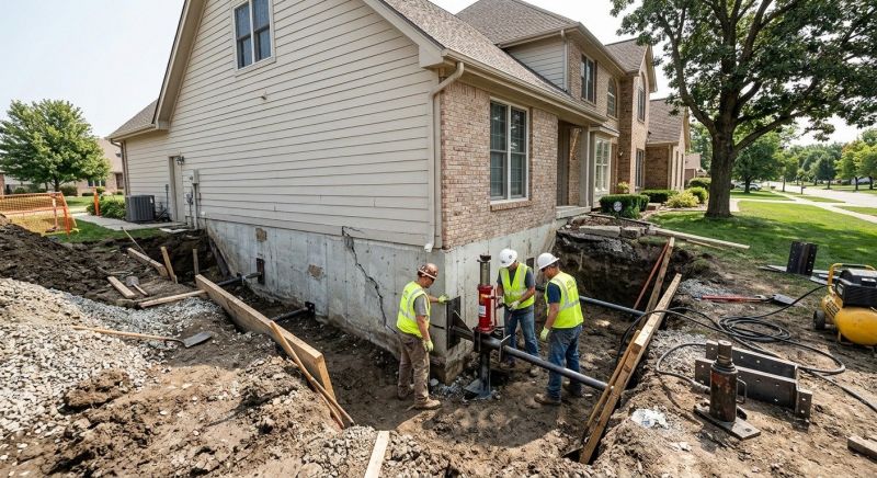 Exterior Foundation Repair in Greenville, SC