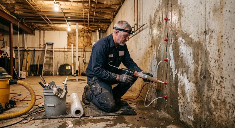 Basement Foundation Sealing in Fort Wayne, IN