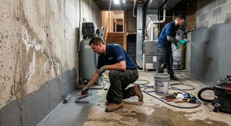 Basement Foundation Sealing in Grand Rapids, MI