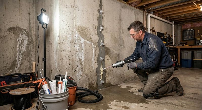 Basement Seepage Repair in Fort Wayne, IN