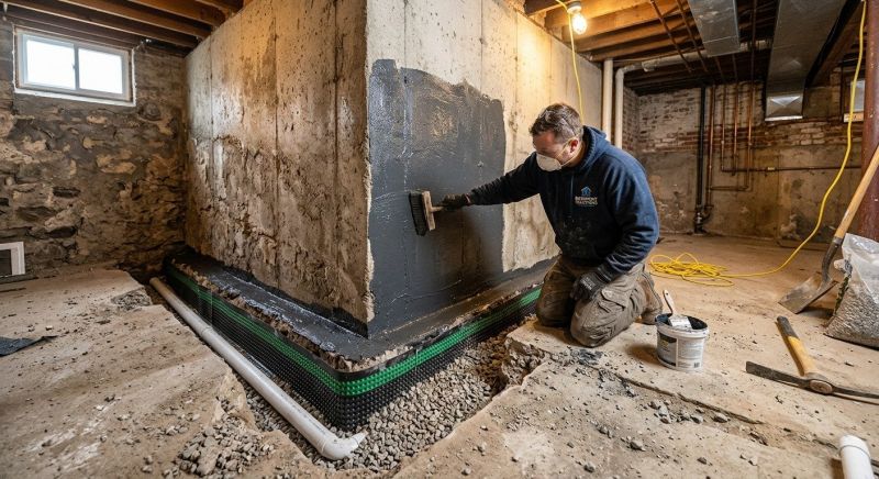 Basement Waterproofing in Fredericksburg, VA