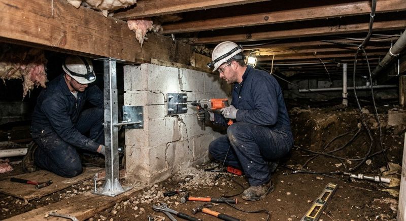 Crawlspace Foundation Repair in Greenville, SC