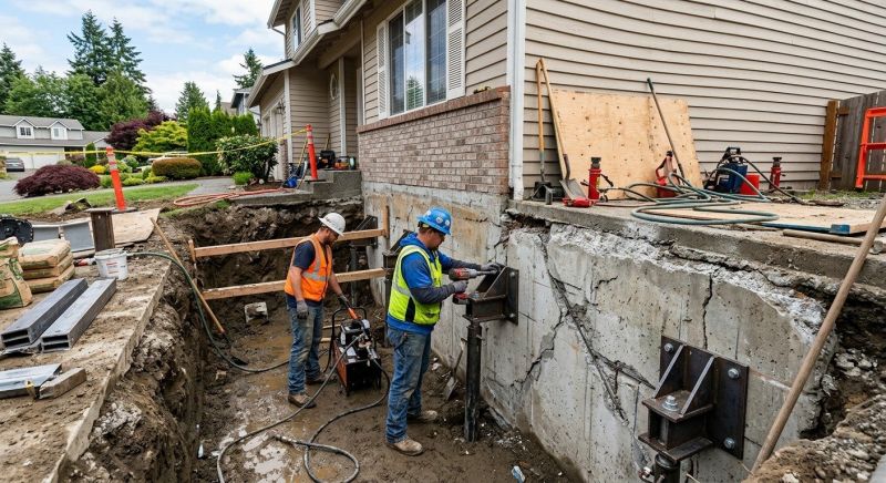 Crawlspace Structural Repair in Greenville, SC