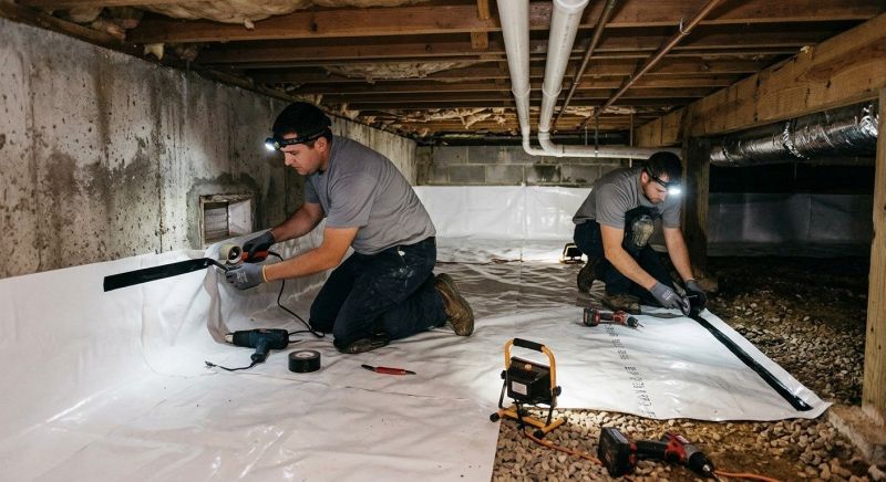 Crawlspace Waterproofing in Tampa, FL