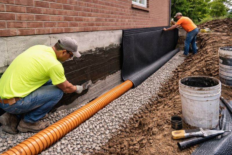 Foundation Moisture Prevention in Fredericksburg, VA