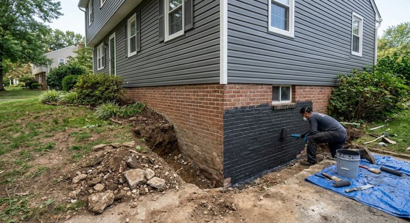 Foundation Sealing in Fredericksburg, VA