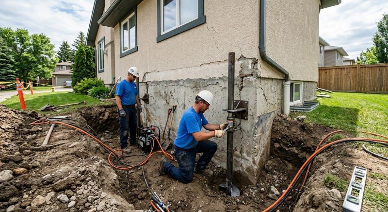 Helical Pile Installation in Fort Collins, CO
